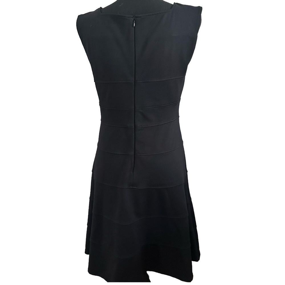 Elegant WHBM Black Sleeveless Dress. Size 8 - Picture 2 of 4